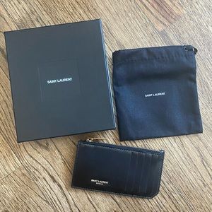 YSL Saint Laurent Card Holder Wallet